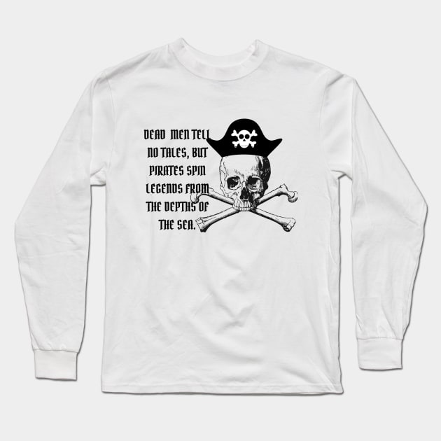 Pirate art Long Sleeve T-Shirt by Jackystore